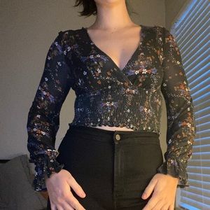 Urban Outfitters Floral Long Sleeve